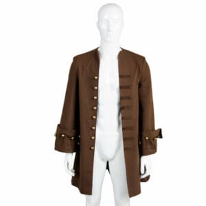 Pirates Of The Caribbean Jack Sparrow Jacket Only Costume