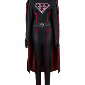 Supergirl Overgirl Kara Zor-el Danvers Outfit Cosplay Costume Jumpsuit +cape