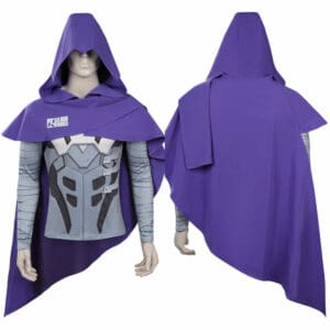 Valorant Omen Cosplay Costumes Cloak Knitted Shirt Outfits