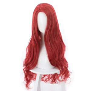 2018 Aquaman Mera Cosplay Wig Red 85cm