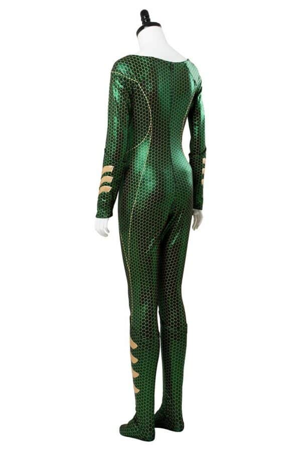 2018 Aquaman Mera Jumpsuit Outfit Cosplay Costume