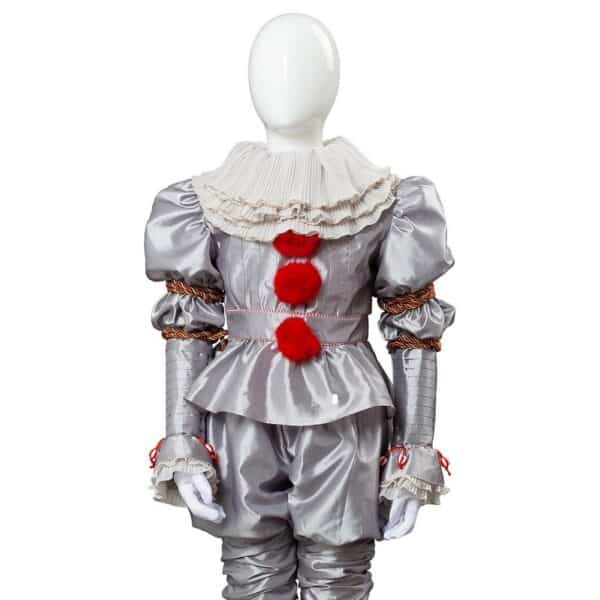 2019 It 2 Pennywise The Clown Outfit Suit Halloween Cosplay Costume For Kids Children