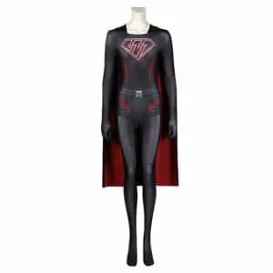 Superwoman/supergirl Cosplay Costume Jumpsuit Cloak Outfits Halloween Carnival Suit