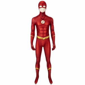 The Flash Season 6 Barry Allen Cosplay Costume Jumpsuit Outfits Halloween Carnival Suit