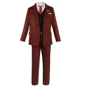 Spy×family Loid Forger Cosplay Costume Brown Outfits Halloween Carnival Suit