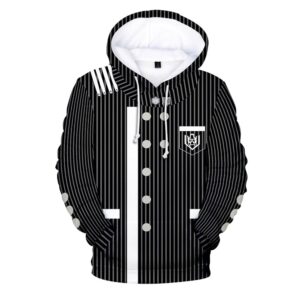 Unisex Saihara Shuichi Cosplay Hoodies Danganronpa V3: Killing Harmony Pullover 3d Print Jacket Sweatshirt