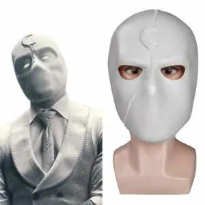 Moon Knight Marc Specto Mask Cosplay Latex Masks Helmet Masquerade Halloween Party Costume Props