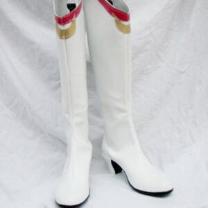 Sailor Moon Usagi Tsukino Cosplay Boots Shoes White