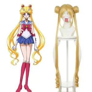 Sailor Moon Tsukino Usagi Cosplay Wig