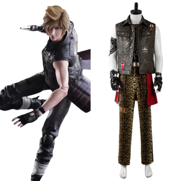 Final Fantasy Xv  Ff15 Prompto Argentum Outfit Cosplay Costume