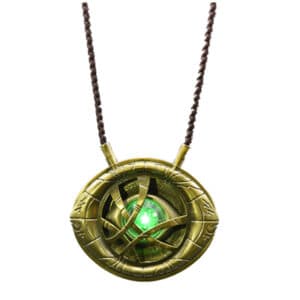 Doctor Strange Dr.stephen Eye Of Agamotto Amulet Pendant Necklace Cosplay Prop