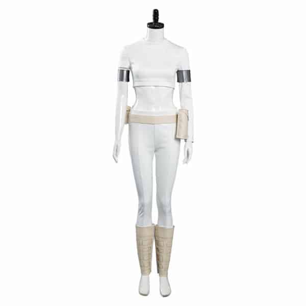 Adult And Kids Star Wars Padme Amidala Outfits Halloween Carnival Suit Cosplay Costume
