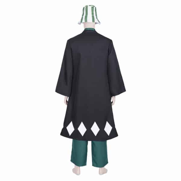 Anime Bleach Urahara Kisuke Coat Pants Hat Outfits Halloween Carnival Suit Cosplay Costume