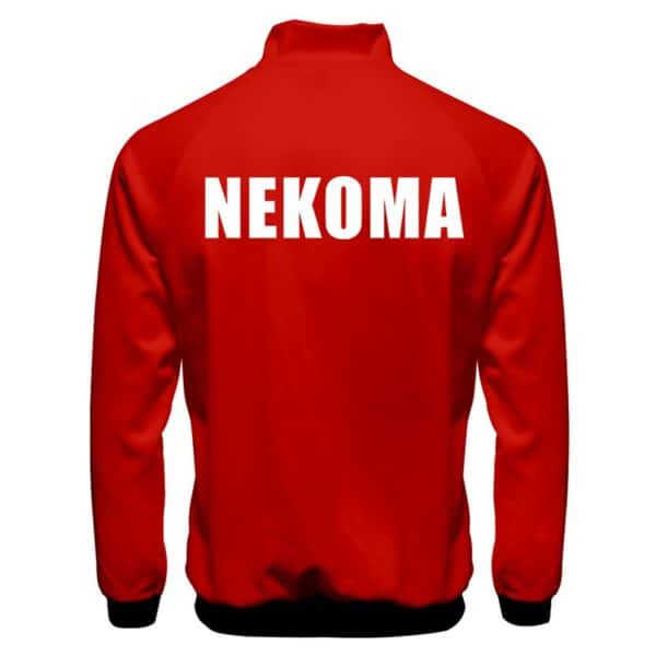 Anime Haikyuu!! Cosplay Jacket Nekoma High School Volleyball Club Sportswear Costumes Coat