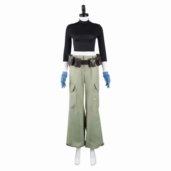 Anime Kim Possible Kim Possible Outfits Halloween Carnival Suit Cosplay Costume