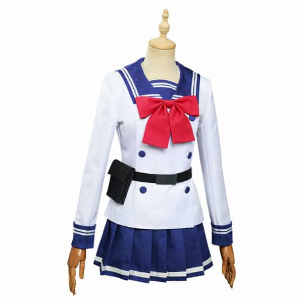 Anime Tenkuu Shinpan/high-rise Invasion Honjou Yuri Dress Outfits Cosplay Costume