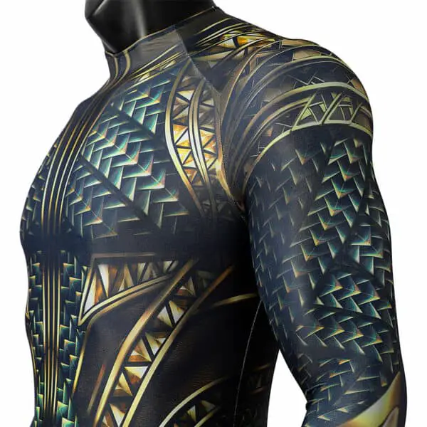 Aquaman Cosplay Costume Jumpsuit Outfits Halloween Carnival Suit