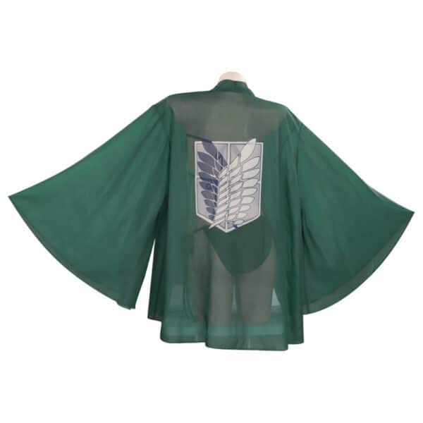 Attack On Titan Swimwear Cloak Outfits Halloween Carnival Suit Cosplay Costume