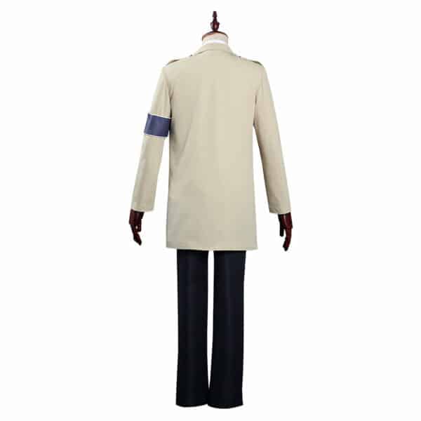 Attack On Titan  The Final Season Eren Jaeger Coat Shirt Outfits Halloween Carnival Costume Cosplay Costume