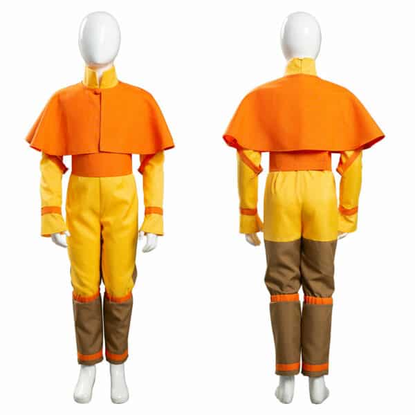 Avatar: The Last Airbender Avatar Aang Kids Children Halloween Cosplay Costume