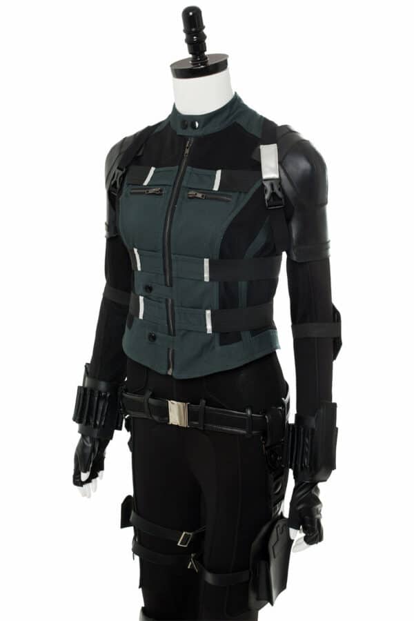 Avengers 3: Infinity War Black Widow Natasha Romanoff Outfit Cosplay Costume Whole Set