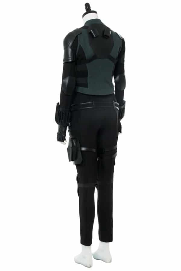 Avengers 3: Infinity War Black Widow Natasha Romanoff Outfit Cosplay Costume Whole Set