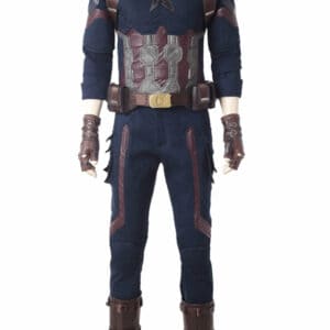 Avengers 3 : Infinity War Captain America Steven Rogers Outfit Uniform Suit Cosplay Costume