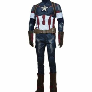Avengers: Age Of Ultron Captain America Steve Rogers Uniform Outfit Cosplay Costume