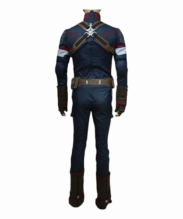 Avengers: Age Of Ultron Captain America Steve Rogers Uniform Outfit Cosplay Costume