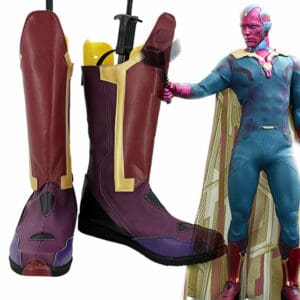 Avengers Infinity War Vision Cosplay Shoes Boots
