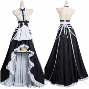 Azur Lane – Kms August Von Parseval Maid Dress Outfits Halloween Carnival Suit Cosplay Costume
