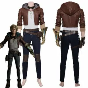 League Of Legends Lol The Prodigal Explorer Ezreal Adult Men Coat Pants Halloween Carnival Outfit Cosplay Costume