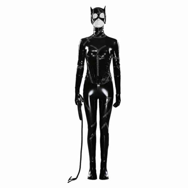 Batman Returns Selina Kyle Jumpsuit Outfits Halloween Carnival Suit Cosplay Costume