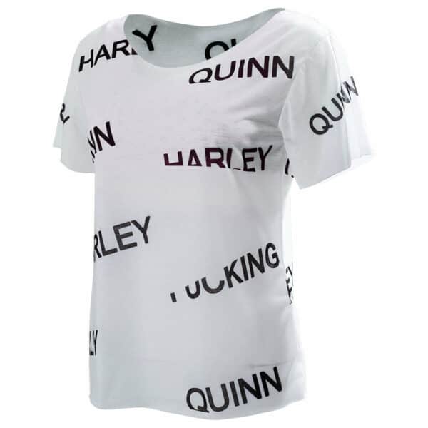 Birds Of Prey Harley Quinn Top Women Summer T-shirt Cosplay Costume