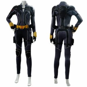 Black Widow Natasha Romanoff Jumpsuit Outfit Cosplay Costume