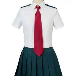 Boku No Hero Academia My Hero Academia Ochako Uraraka Tsuyu Asui Summer Uniform Dress Cosplay Costume
