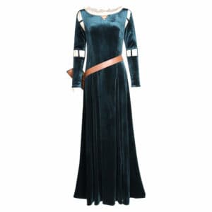 Brave Merida Princess Cosplay Costumes Dress Outfits Halloween Carnival Suit