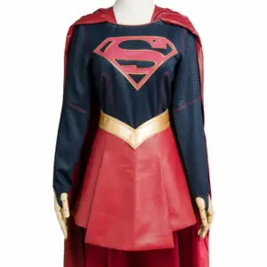 Cbs Supergirl Kara Zor-el Danvers Costume + Cape Cosplay Costume
