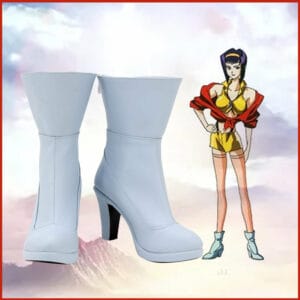 Cowboy Bebop Faye Valentine Cosplay Shoes Boots Halloween Costumes Accessory