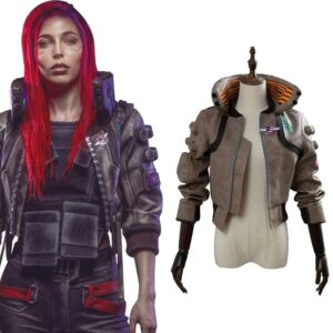 Cyberpunk 2077 Female Ver. Cosplay Costume Coat