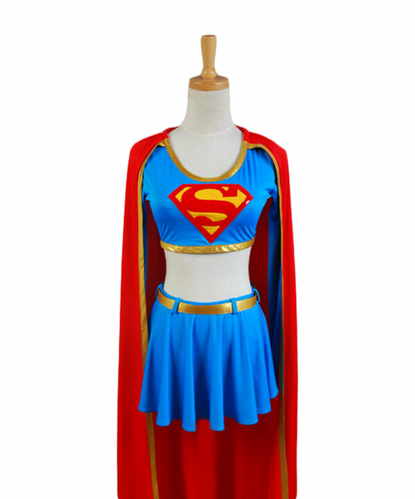 Dc Comics Supergirl Cosplay Costume Separated Version