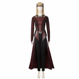 Doctor Strange In The Multiverse Of Madness Scarlet Witch Wanda Cosplay Costume Outfits Halloween Carnival Suit
