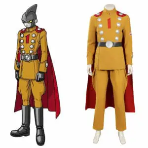 Dragon Ball Super: Super Hero Gamm 1 Cosplay Costume Top Pants Cloak Outfits Halloween Carnival Suit
