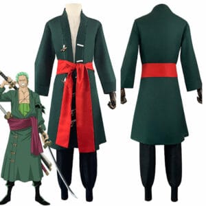 One Piece Roronoa Zoro Outfits Halloween Carnival Suit Cosplay Costume