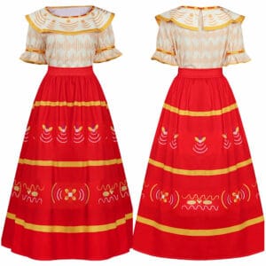 Encanto Dolores Madrigal Dress Outfits Halloween Carnival Suit Cosplay Costume