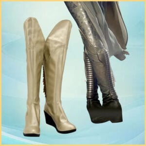 Eternals Thena Cosplay Shoes Boots Halloween Costumes Accessory Custom Made