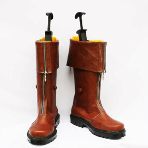 Final Fantasy 7 Cloud Cosplay Boots Brown