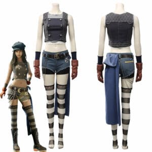 Final Fantasy Vii Remake-kyrie Canaan Women Uniform Outfit Halloween Carnival Costume Cosplay Costume