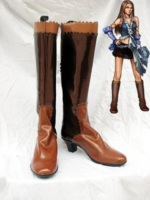 Final Fantasy Xii Lenne Cosplay Boots Shoes Brown
