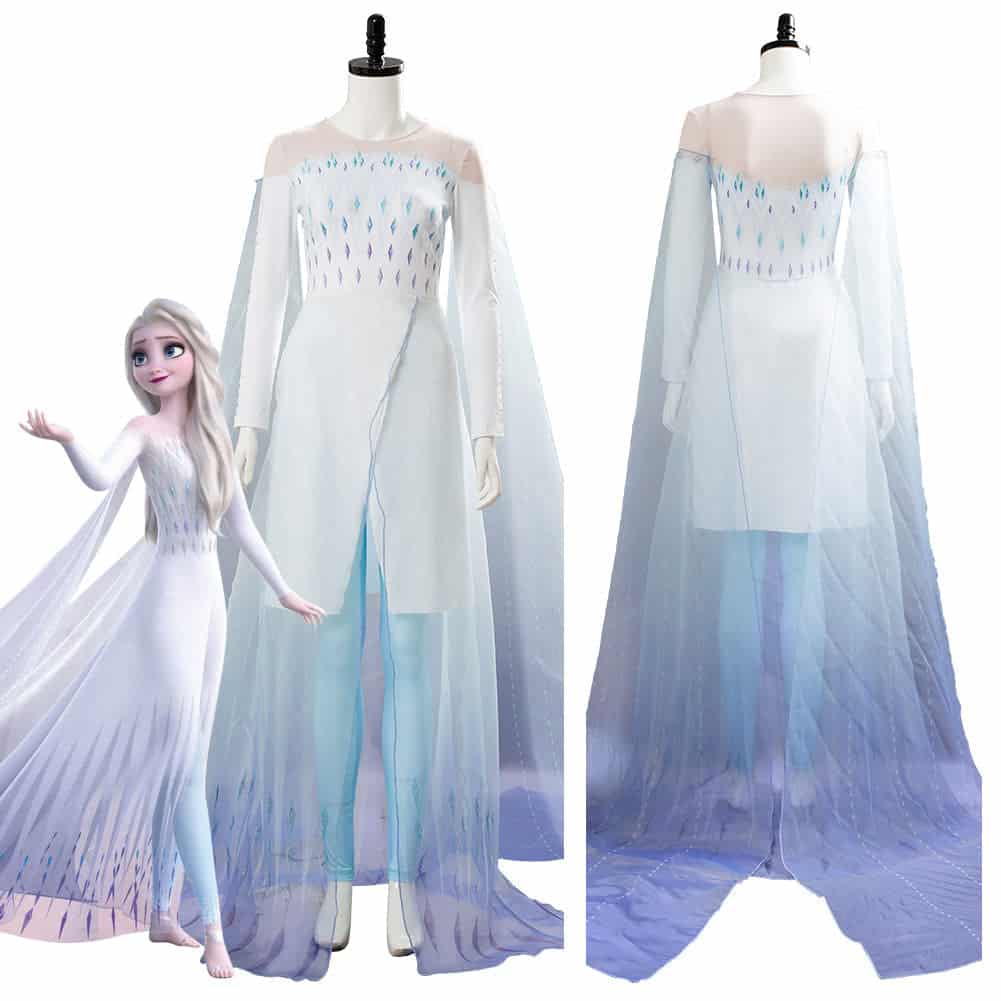 Frozen 2 Elsa Ahtohallan Cave Queen Boots Cosplay Shoes ...